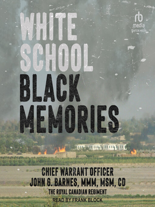 Title details for White School, Black Memories by CWO John G. Barnes - Available